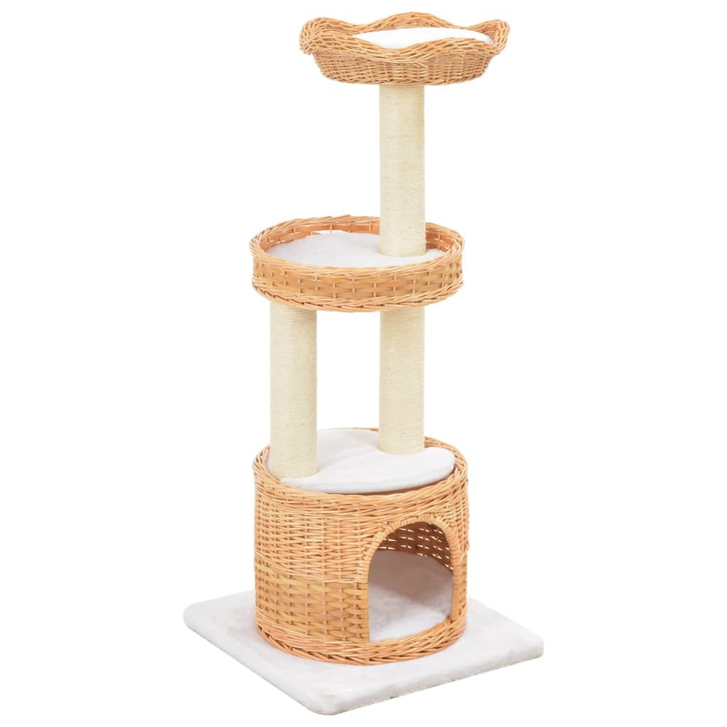 Weidenholz Kratzbaum Sisal 94 Cm Katzenbaum Katzenkratzbau
